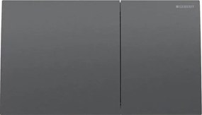 Geberit 115.622.QD.1 - Sigma70 nyomólap 25x14,6 cm fekete króm