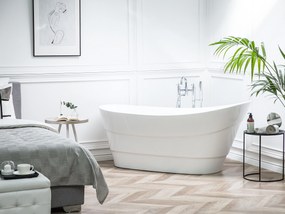 Fehér szabadon álló fürdőkád 170 x 73 cm BUENAVISTA  Beliani