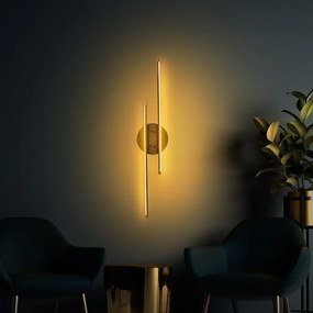 Umut 13298 arany fém LED falilámpa