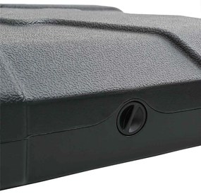 Esernyő Alap Szett 2 pcs Fekete 88.5 x 88.5 x 12 cm Műanyag