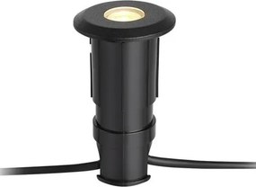 MARKSLÖJD 107285 GARDEN24 Kültéri Talajba Építhető Lámpa Fekete LED IP44