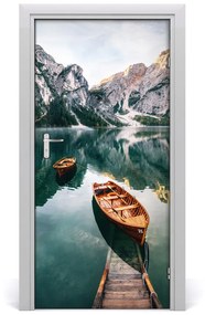 Poszter tapéta ajtóra A csónak a tavon 75x205 cm