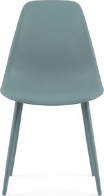 Étkezőszék OSAKA műanyag, petrolkék