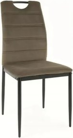 Velvet konyhai szék étkező konyhába modern stílusos olíva Rip
