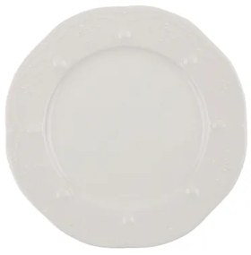 24 darabos fehér porcelán étkészlet