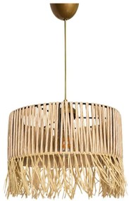 RIMINI kábeles függőlámpa 1xE27/40W/230V bézs