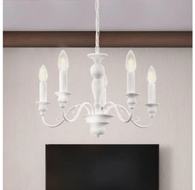 Eglo 49851 - Csillár CAPOSILE 5xE14/40W/230V