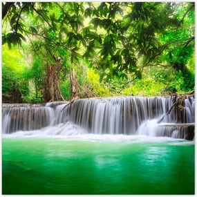 Poszterek 70x70 Tájkép vízesés