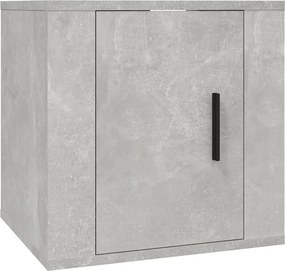 vidaXL betonszürke fali TV-szekrény 40x34,5x40 cm
