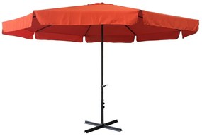 ROJAPLAST STANDARD napernyő, talp nélkül - terrakotta - ø 300 cm ()