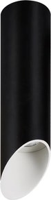ITALUX SLC78008-S-BL-WH ARGON Hengeres Mennyezeti Lámpa Fekete LED IP20