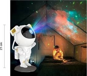Űrhajós csillag projektor távirányítóval