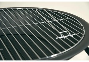 Hordozható 48 cm-es fa tűzrakó rácssal