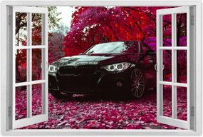 Poszter 60x40 Fekete Bmw Ősz