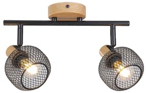 Rabalux Rabalux 3128 - Spotlámpa GRENDEL 2xE14/40W/230V RL3128