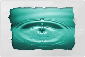 Poszterek 90x60 Csepp a vízbe