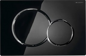 Geberit Sigma01 - Sigma01 vezérlőgomb, fekete fényes, 115.770.DW.5