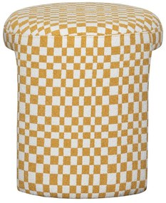 Sárga kárpitozott ülőke Charlie – WOOOD