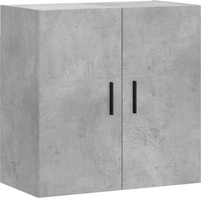 vidaXL betonszürke szerelt fa faliszekrény 60 x 31 x 60 cm