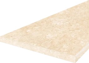 Munkalap, vastagság 2,8 cm, royal beigemarble