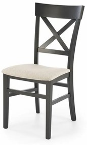 TUTTI 2 szék, fekete szövet: Inari 22
