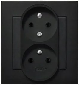 Ospel Sonata Dupla Aljzat Komplett Z/u Változatlan Fázis Fekete Met.