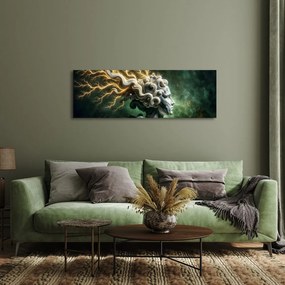 Kép természet energiája női arcban
