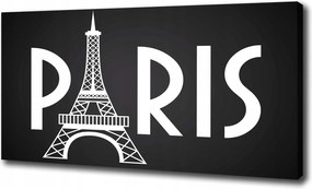 Fotótapéta Párizs nappaliba 100x70 cm