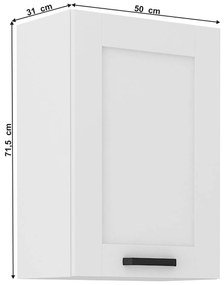Felsőszekrény  Lesana 1 (fehér) 50 G-72 1F . 1063900