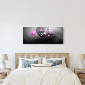 Rózsaszín gömbök képe (120x50 cm)