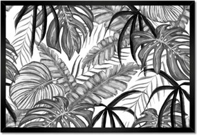 Poszter keretben 60x40 Monstera Zöld levél