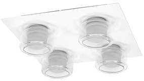 Ledvance - LED Fürdőszobai mennyezeti lámpa ORBIS FLAME 4xLED/5,5W/230V IP44 fehér