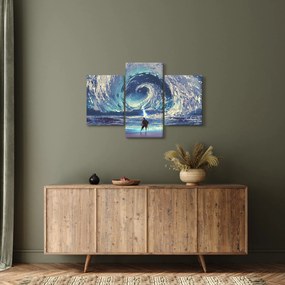 Kép - Illusztráció egy lándzsás fiúról (90x60 cm)