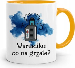 Dohányosoknak 420 Cbd Bögre Sárga Ajándék fényképes nyomtatással