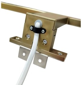 LED fürdőszobai tükörvilágítás LED/8W/230V 4000K 50 cm IP44 matt arany