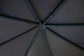 GARDENLINE Kerti pavilon bézs színben
