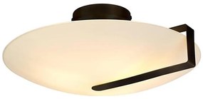 Searchlight 73990-3BK - Mennyezeti lámpatest SUNDIAL 3xE27/40W/230V fekete