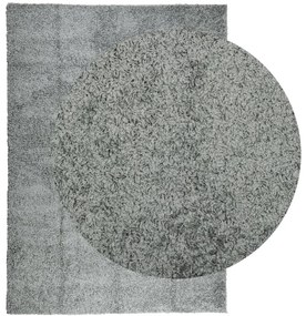 PAMPLONA zöld magas szálú bolyhos modern szőnyeg 200 x 280 cm