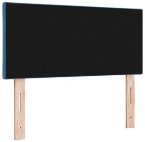 LED Fejtámla Gyémánt Blokk Minta Sötét Kék 100 cm Bársony