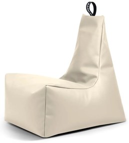 Bézs bőrutánzat babzsákfotel Icy XL – So Soft?