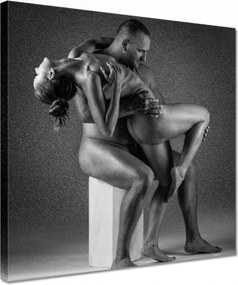 Vászonkép 30x30 Aktok Meztelenség Szerelem Fotó