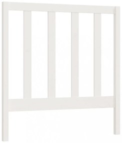 fehér tömör fenyőfa ágy fejtámla 95 x 4 x 100 cm