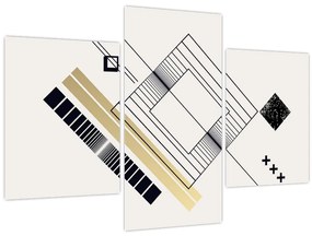 Kép - Geometriai formák N⁰6 (90x60 cm)