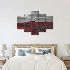 Pipacsos kép (150x105 cm)