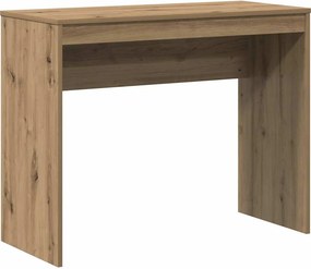 vidaXL Íróasztal kézműves tölgy 90x40x72 cm műszaki fa