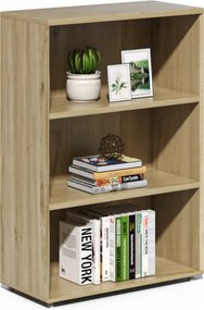 Alacsony irodai polc Houseland Profit Lit 01 natúr tölgy