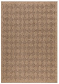 Fekete-natúr színű kültéri szőnyeg 80x150 cm Dhaka – Ayyildiz Carpets