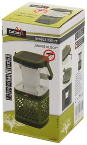 Cattara Újratölthető zseblámpa és rovarfogó Midgeblock 2in1