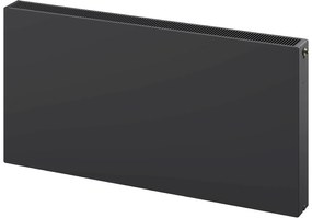 Mexen Flat CCF22, panelradiátor 300 x 2000 mm, alsó középső csatlakozás, 1801 W, antracit, W6C22F-030-200-66