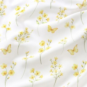 Goldea kör alakú teflonos terítő - sárga rét Ø 100 cm